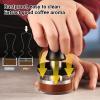 58mm Espresso Tamper, Calibrated Tamper Stainless Steel Base, Barista Coffee Tamper Loaded Coffee Tool Constant Pressure Tamper for Espresso Machines view 2