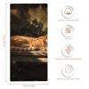 Coral Fleece Bath Towels 28.7 X 13.8 Inches Orange Cat Sleeping Printed Soft Bath Towels for Bathroomfor Shower, Pool, Spa, Gym, Hand Towel for Daily Use, Lightweight Bath Towel Set Absorbent Quick Dr view 2