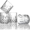 Luminthra Set of 2 Crystal Old Fashioned Whiskey Glasses, 11 Oz Tumblers in Luxury Gift Box - Lead-Free Glass, great Gift for Men (6SET) view 2