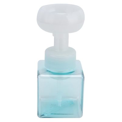 Reusable Soap Dispenser, 250ml Cute Refillable Foaming Hand Soap Pump Bottle Flower Shaped Foam Soap Dispenser Pump Hand Soap Container Refillable Foam Pump Bottles for Hand Soap