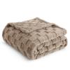 Bedsure Blanket for Couch,Light Taupe&White,50x70&50x60 Inches view 2