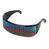 YDuupxe LED Glasses for Adults, Customizable Sound Party Favor Glasses view 1