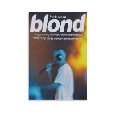 Frank Ocean Poster Blond Album Cover Canvas Poster Print Music Posters for Room Aesthetic Unframe:16x24inch(40x60cm)
