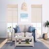 Cordless Woven Wood Roman Shades, 39W x 60H, Bamboo Mesh Natural, Sizes 20-72 Wide and 24-72 High view 4