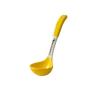 Soup Spoons Colorful Ceramic Soup Ladle Spoon Chinese Ceramic Spoons Heavy Duty Deep Porcelain Large Spoons, 1Pcs Serving Spoons(Yellow) view 1