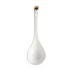 Jingzai202405 Soup Spoons 1 Piece Asian Large Soup Spoons, White Rice Spoons, Chinese Won Ton Soup Spoon with Golden Decorative Edges Serving Spoons view 1