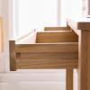 XUNTING Pc Desk Desk Home Office Furniture Table Computer Laptop Desk with 2 Drawers Study Workstation Writing Study Table Study Table(1.2 Meters) view 4