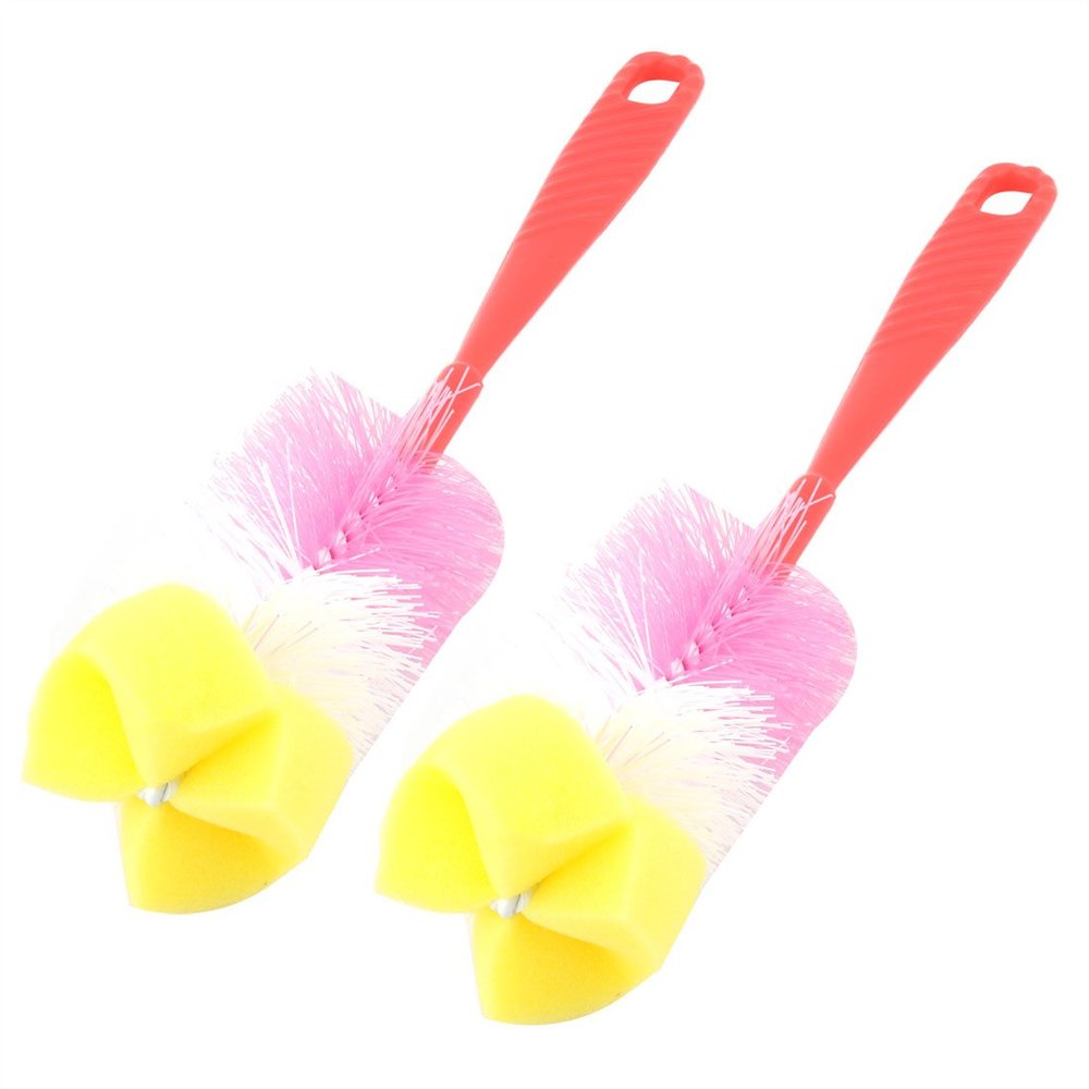 NPQPNAFC Home Kitchen Tea Coffee Glass Cup Washing Brush Scrubber Cleaning Tool 2pcs Brush