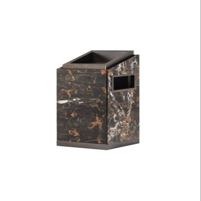 ATMRC Trash Cans Trash Can Sturdy 2-in-1 Waste and Recycling Bin with Ashtray Dustbins for Building Hotel Square Mall Outdoors and Home