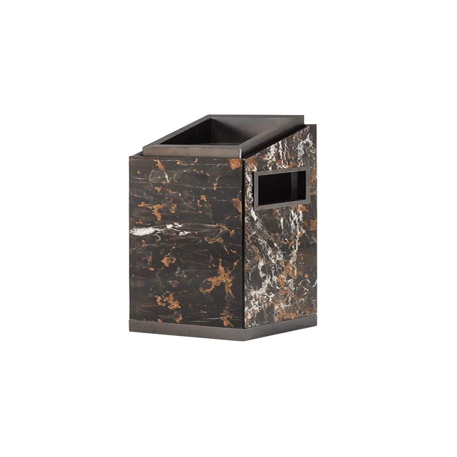ATMRC Trash Cans Trash Can Sturdy 2-in-1 Waste and Recycling Bin with Ashtray Dustbins for Building Hotel Square Mall Outdoors and Home