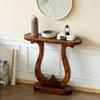 YXIANG56Q Entryway Table New Chinese Style Solid Wood Entrance Table, Modern Console Table, Narrow Sofa Table, Accent Table for Living Room, Bedroom, Front Hall, Hallway Door Sideboard(Natural,Large) view 2