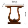 YXIANG56Q Entryway Table New Chinese Style Solid Wood Entrance Table, Modern Console Table, Narrow Sofa Table, Accent Table for Living Room, Bedroom, Front Hall, Hallway Door Sideboard(Natural,Large) view 3