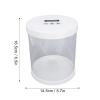 Digital Timed Lock Box, Timed Lock Box with Timer, Kitchen Safe Time Locking Container, Time Locking Container, Plastic Timed Lock Box for Cell Phone, Snacks and Other (White) view 2