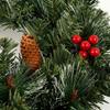 6 Feet Christmas Garland Pine Cones, and Red Berries Artificial Pine Wreath Garland Xmas Decorations (6 ft, Without Light) Seasonal Decorations view 2