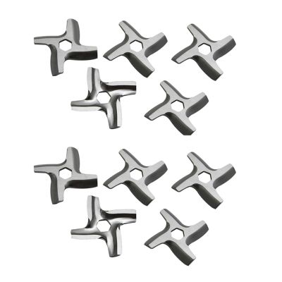 DFHYDF 10X Compatible for Moulinex Meat Grinder Knife Mincer Blade Kitchen Appliance Parts for HV2 HV3 HV4 HV6 HV8 ME406 ME420 ME605 ME650