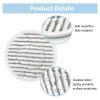 4 Pack Steamer Mop Pad Replacement for Shark S7001 S7000AMZ S7000 S7001TGT S7201 S7005 S7020 (Orange) view 3