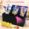 Extra Large Toy Box, Collapsible Toy Storage Organizer, 40"x16"x16", Black view 2