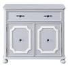 Grey Accent Cabinet with Drawer - Stylish Storage for Entryway, Living Room view 4