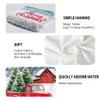 qiuhuang Christmas Hand Towels for Bathroom - Red Truck Tree Bath Towel Set of 2 - Merry Winter Kitchen Towels for Gym Hotel Xmas Gifts 28.7x13.7 Inch view 3