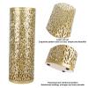 Tyenaza Umbrella Holder, Umbrella Stand Rack for Entryway, Metal Hollowed Freestanding Round Umbrella Holder Organizer Bin for Home Hotel Office Decor (M) view 3