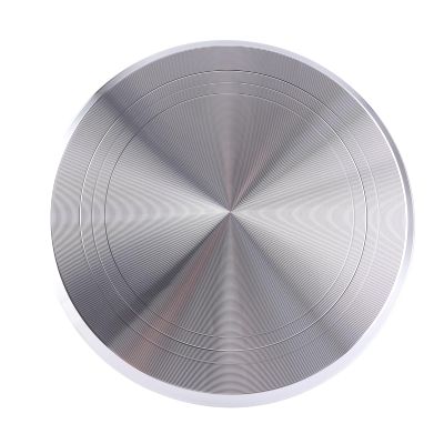 Aluminum Cake Turntable Rotating Decorating Stand Pastry Baking Tool 12inch for Restaurant Silver