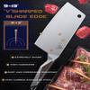 AETHMETAL 7" Meat Cleaver Knife, Full Tang High-Carbon Stainless Steel Kitchen Cleaver for Chopping Meat, Pork, and Bones, Ergonomic Metal Handle, Professional Chef Butcher Knife view 2