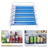 5pcs Fridge Drink Dispenser, Automatic Pusher Glide Self Pushing Soda Can Dispenser Water Bottle Drink Dispenser for Kitchen (Blue) view 2