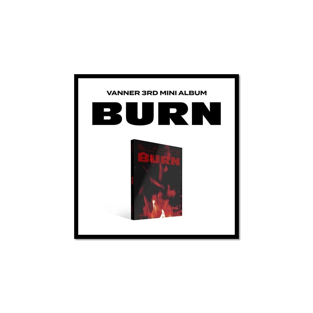 VANNER BURN 3rd Mini Album with Tracking (Spark Start Ver.)