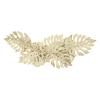 ANGGREK Iron Art Wall Decoration, Luxury Iron Art Wall Pendant, Widely Used in Black and White for Office view 3