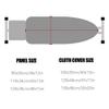 GJPXFR Table Top Ironing Board Cover Heat Reflective Board Cover and Pad for 36x12 43x13 48x15 Ironing Boards, Replacement Ironing Board Pad Heat Resistant(Grid,48x15inch(120x38cm)) view 2
