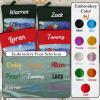 XDShopping Personalized Christmas Stockings - Xmas Family Stockings, Deer & Santa Claus Designs, Perfect for Boys, Girls, Family and pet, Customized Names on Stockings for Home & Kitchen Dcor(4 pcs) view 3