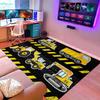 Construction Rugs for Boys Room, Cars Play Rug, Kids Carpet Playmat Rug Construction Room Decor for Boys Car Mat 4.5x6 Feet view 2