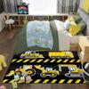 Construction Rugs for Boys Room, Cars Play Rug, Kids Carpet Playmat Rug Construction Room Decor for Boys Car Mat 4.5x6 Feet view 3