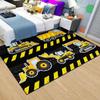 Construction Rugs for Boys Room, Cars Play Rug, Kids Carpet Playmat Rug Construction Room Decor for Boys Car Mat 4.5x6 Feet view 4