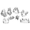 Christmas Cookie Cutter Set8 Piece Large Cookie Baking Tool Accessories view 2