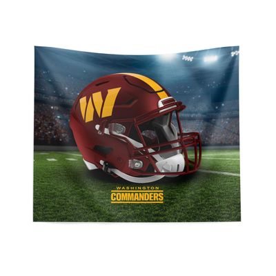 Northwest NFL 34 X 40 Printed Wall Dcor Hanging Pin Tapestry Indoor Banner Flag, Washington Commanders