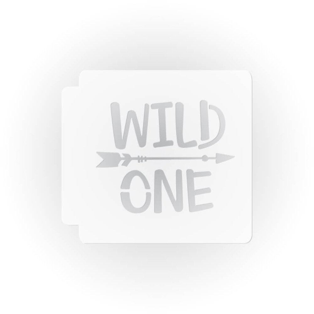 Wild One 783-H683 Stencil (4 inch)