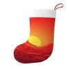 HCBPWVQA Red Sunrise Christmas Stockings Personalized Family Xmas Stockings with White Plush Trim Xmas Hanging Stocking Holiday and Farmhouse Stocking for Christmas Decoration view 1
