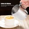 HGRVUTCFI Coffee Milk jug,Stainless Steel Milk Frothing Cup Art Pitcher Coffee Latte Jug Mug(350ML) view 3