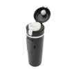 Car Electric Kettle, Travel Electric Kettle for 12V 24V Car Truck 500ml Portable Car Coffee Tea Heating Cup with Lid Leakproof Stainless Steel Liner view 1