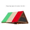 PZLVAME Swing Set Replacement Tarp, 52 x 89 in Multicolor Playground Roof, Multicolor Backyard Playset Canopy Replacement for Play Set Outdoor(Green + Gray + Blue)(Green+Beige+Red) view 2