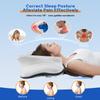 Pain Relief Cervical Pillow for Neck Support,Adjustable Ergonomic Pillow Cozy Sleeping,Odorless Orthopedic Memory Foam Pillows,Contour Bed Pillow for Side Back Stomach Sleeper view 3