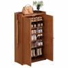 KaBuea Shoe Cabinet for Hallway Narrow Dustproof Multi-Layer Shelves Shoes Storage Racks Space-Saving Storage Cupboard with Doors view 1