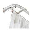 Aluminum Alloy Curtain Track Rail Set Wall Mount Sliding Curtain Ceiling Track System Easy to Bend for Room Divider, Sliding Curtain Track System(15m/49ft) view 1
