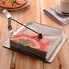 Stainless Steel Flat Paper Towel Holder, Message Clip Holder, for Decoration Office view 1