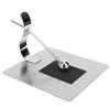 Stainless Steel Flat Paper Towel Holder, Message Clip Holder, for Decoration Office view 2