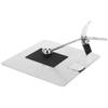 Stainless Steel Flat Paper Towel Holder, Message Clip Holder, for Decoration Office view 4