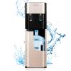 Bottom Loading Water Cooler Dispenser for 5 Gallon Bottles - Hot & Cold Water, Stainless Steel 5 Gallon Water Dispenser with LED Light for Home, Offices, Hotels, Kitchens (Gold) view 2