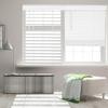 SLDSVVWD Cordless,2 Inch Faux Wood BlindWindow Blinds,Blinds&Shades,Blinds for Indoor Windows,Wooden Blinds,Vinyl Wood BlindWhite 69" Wx72 H Suitable Bedroom,Office,Living Room view 2