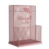 LWZBBGS Umbrella Stand Racks Metal Holder,RectangularMeshwith Removable Drip Tray, Home Office Entryway Decor for (Black) (White) (Pink) view 1